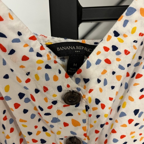 Banana Republic Confetti button down sundress - Picture 2 of 2